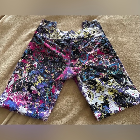 Dona Jo Leggings Activewear Size 2 - Picture 2 of 5